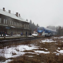 Vlak 26850 ve stanici Moldava
