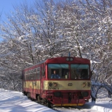 28.1.2006 - Za Václavkou směr Dubí. Posilový vlak z Moldavy do Dubí pro vlak 9750