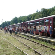 Posílený vlak na Oseckou pouť, 22.8.2015 