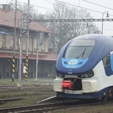Pondělí 1.2.2016, vlak 26850 v Louce u Litvínova