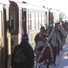 14.1.2006 - Cestující ranního vlaku 26804 – Moldava nádraží